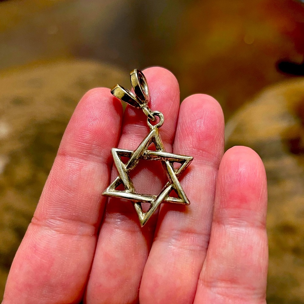 Gold Star Pendant Necklace